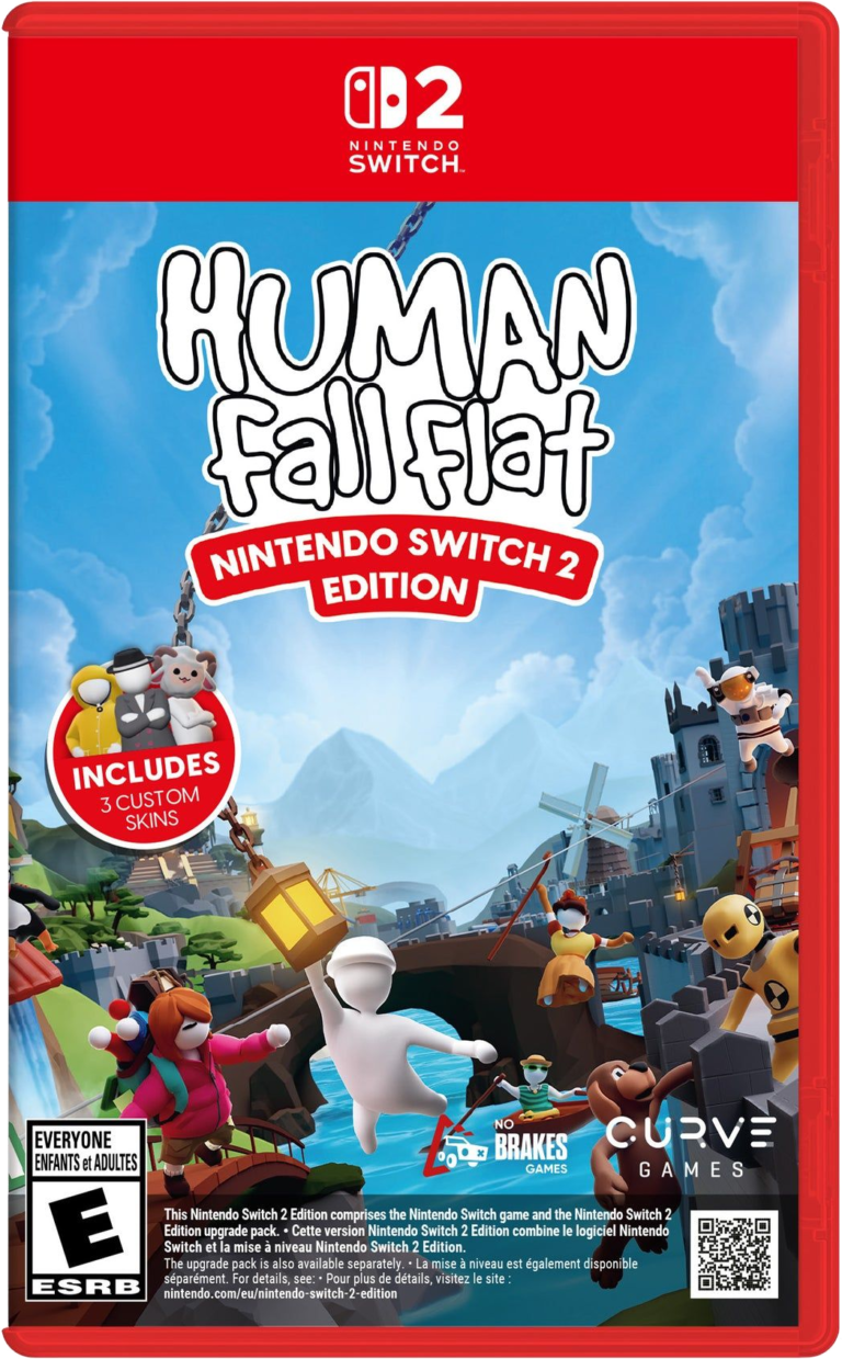 Lançamentos de Jogos Físicos: Nintendo Switch Sports Resort e Mais Chegam Dia 22 de Outubro Human: Fall Flat