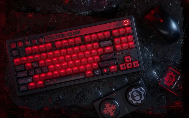 8BitDo lança teclado Retro 87 e mouse Retro R8 para Gears of War