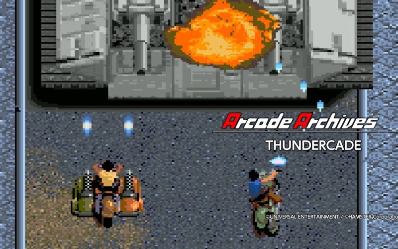 Thundercade, o clássico dos arcades, chega ao Switch 2 e Switch em 15 de outubro com novas melhorias!