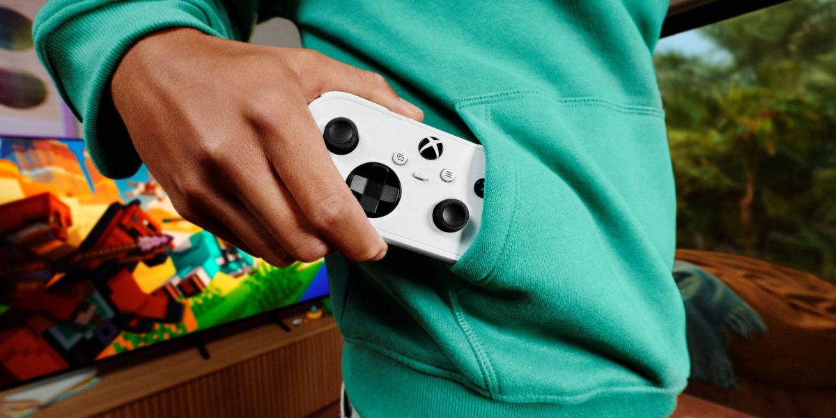 Controle Xbox Nano: compacto e com funcionalidades personalizáveis