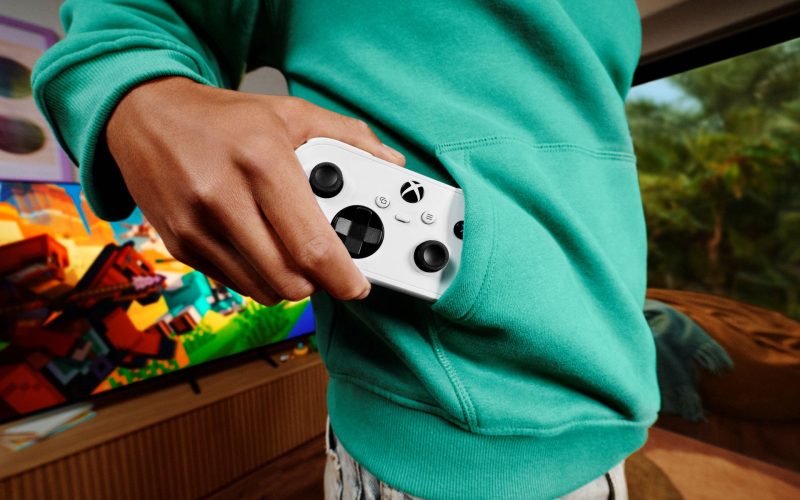 Controle Xbox Nano: compacto e com funcionalidades personalizáveis