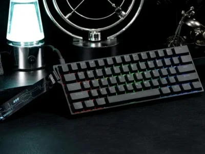 Epomaker apresenta teclado gamer sem fio com switches magnéticos