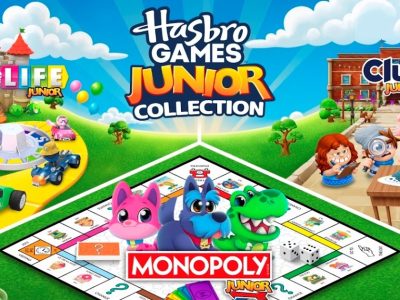 Hasbro Games Junior Collection trará versões infantis de Monopoly, Clue e Game of Life para Switch em novembro