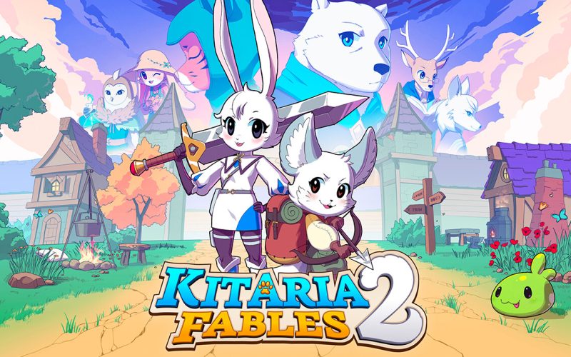 Kitaria Fables 2 ganha versão física para Switch 2 com aventuras épicas e coop local