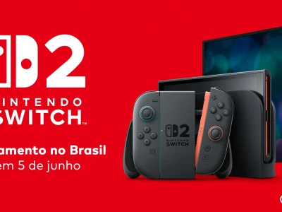Vendas do Nintendo Switch e Switch 2 estão praticamente empatadas no Brasil, revela executivo da Nintendo