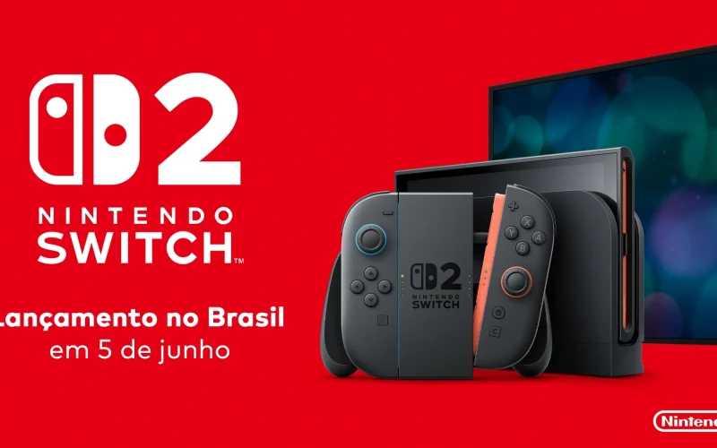 Vendas do Nintendo Switch e Switch 2 estão praticamente empatadas no Brasil, revela executivo da Nintendo