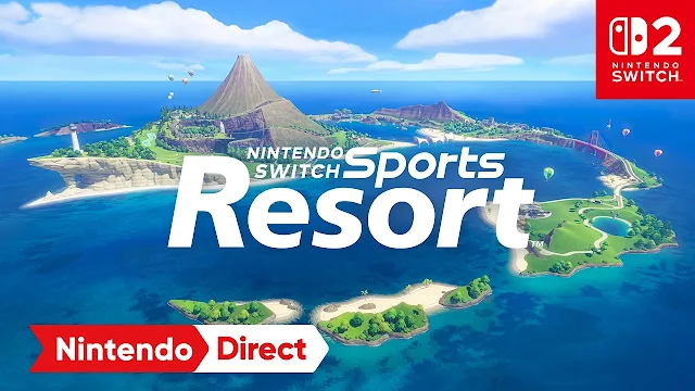 Nintendo Switch Sports Resort ganha trailer e promete resgatar a Ilha Wuhu com novas modalidades para o Switch 2