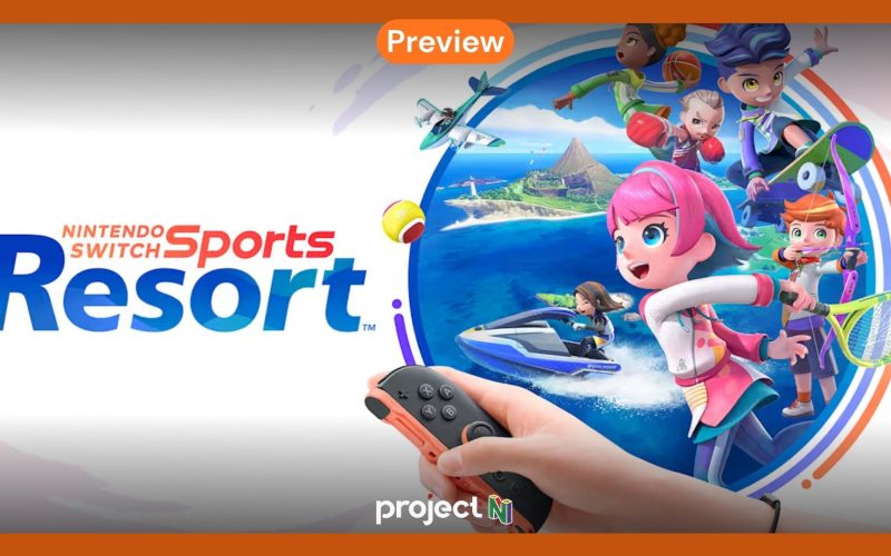 Nintendo Switch Sports Resorts é testado na BGS: diversão garantida para multiplayer!