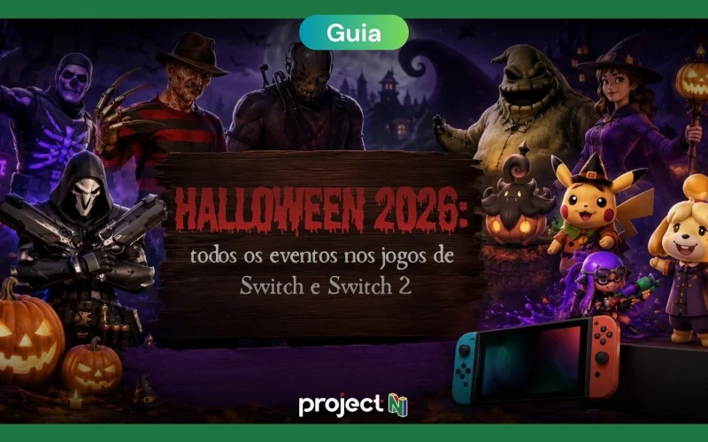 Eventos de Halloween 2026: Tudo que Você Precisa Saber para Jogar no Switch e Switch 2