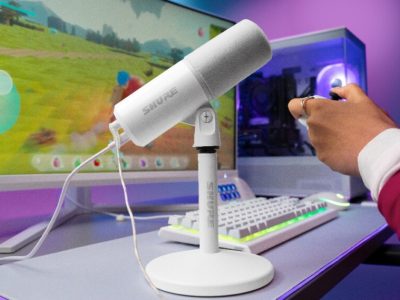 Shure lança microfone MV6 Gen 2 com nivelamento automático e redução de ruído