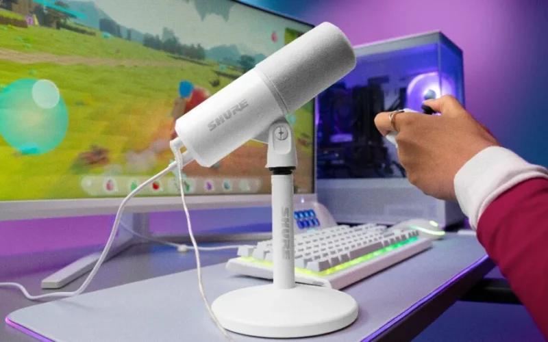 Shure lança microfone MV6 Gen 2 com nivelamento automático e redução de ruído