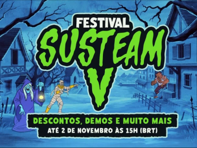 Festival Susteam V: Ofertas de Halloween para Jogos de PC até 2 de Novembro