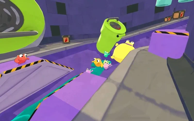 Frog Sqwad: Aventura Cooperativa Chega ao Switch 2 com Amizade e Comida em Esgotos!