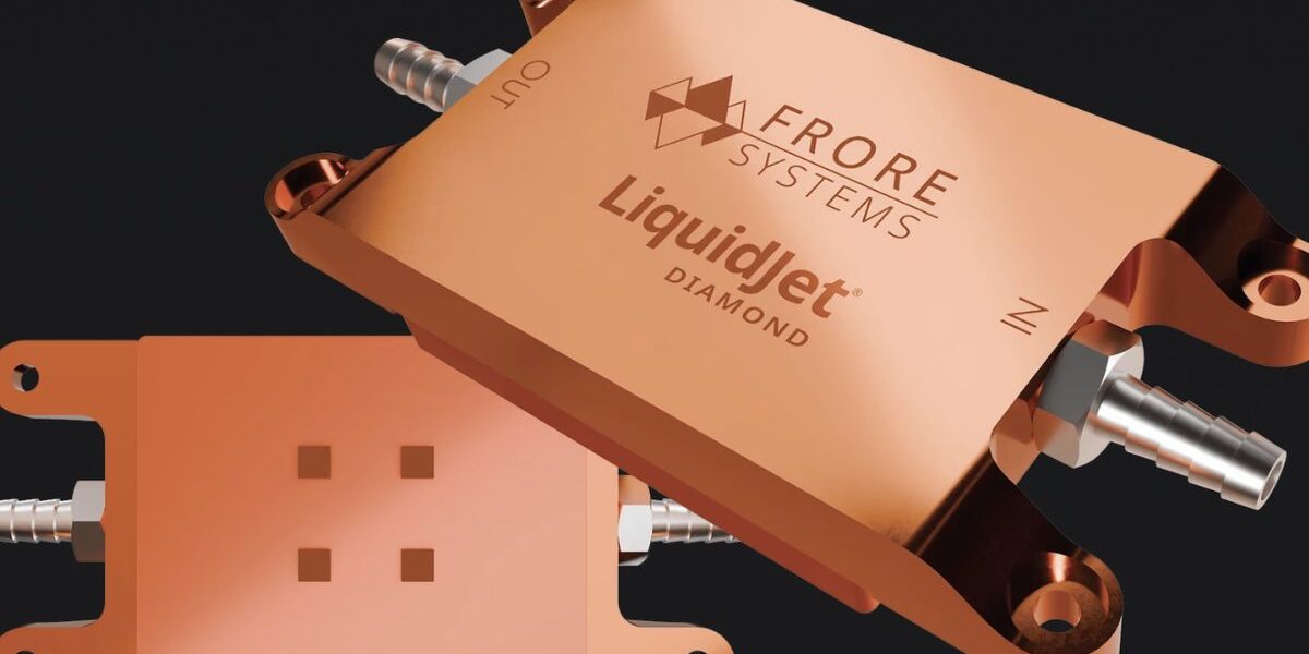 Diamante resfria chips NVIDIA de até 2.300 W e reduz temperaturas em 22 °C