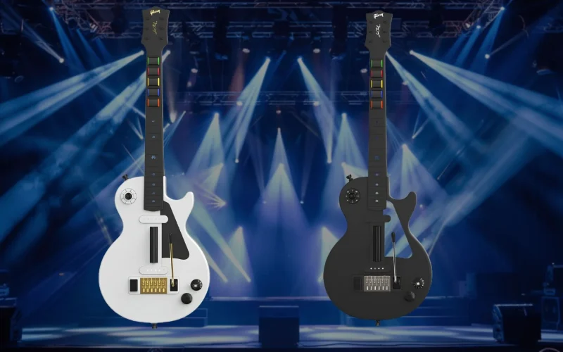 Guitarras CRKD Gibson para Nintendo Switch 2 chegam ao Brasil com recursos inovadores