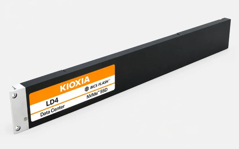 Kioxia apresenta SSD de 122,88 TB ideal para Data Centers