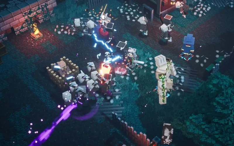 Minecraft Dungeons 2 Debuta em Segundo Lugar no Reino Unido, Impulsionado pelo Nintendo Switch 2