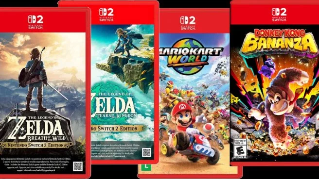 Nintendo explica a discrepância de preços entre jogos físicos e digitais do Switch 2 e os custos envolvidos na produção