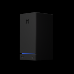 Pimax apresenta mini PC alongado para SteamOS inspirado nas Steam Machines