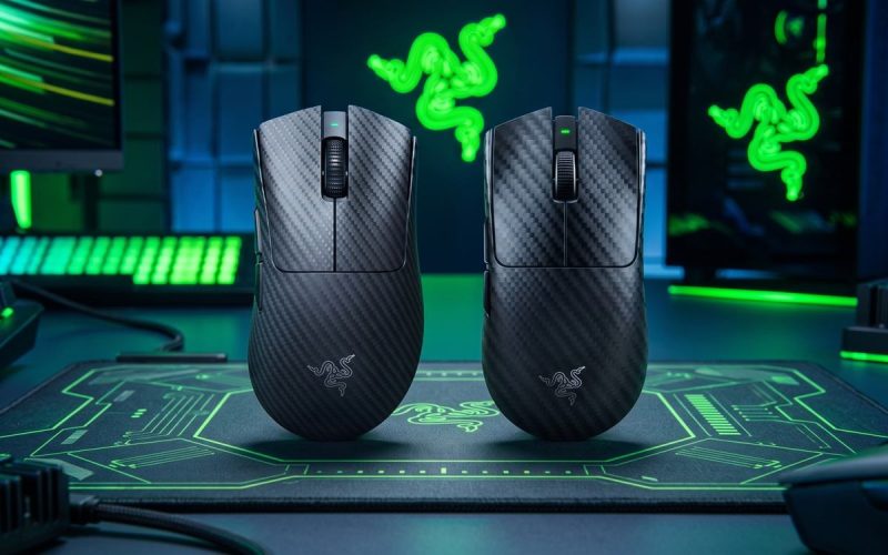 Razer deve anunciar Viper e DeathAdder V4 Pro em fibra de carbono