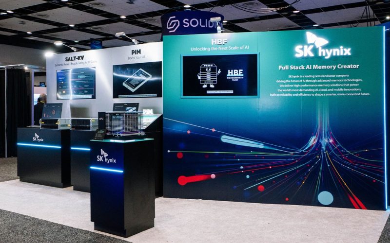 SK hynix apresenta H-TPU, novo processador de NAND para memórias HBF