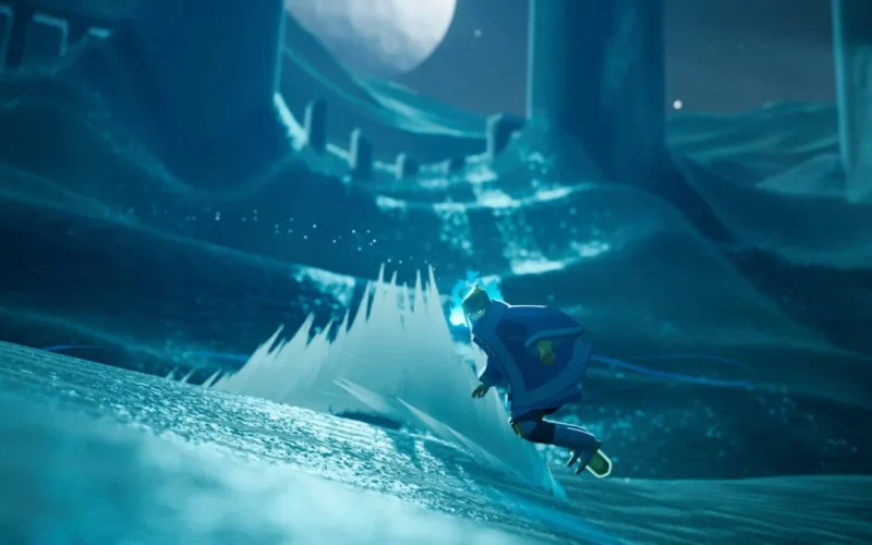 Sword of the Sea: Aventura de Surfe Chega ao Switch 2 Com Visuais Deslumbrantes e Manobras Épicas